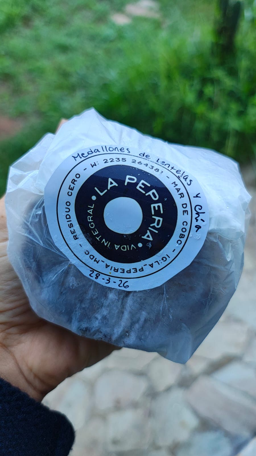 Medallones de lentejas y chía 400g